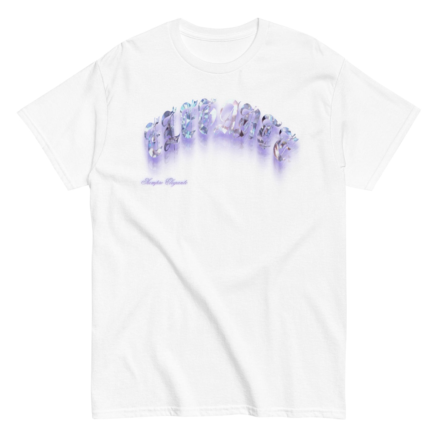ELEGANTE Logo Tee V2 White