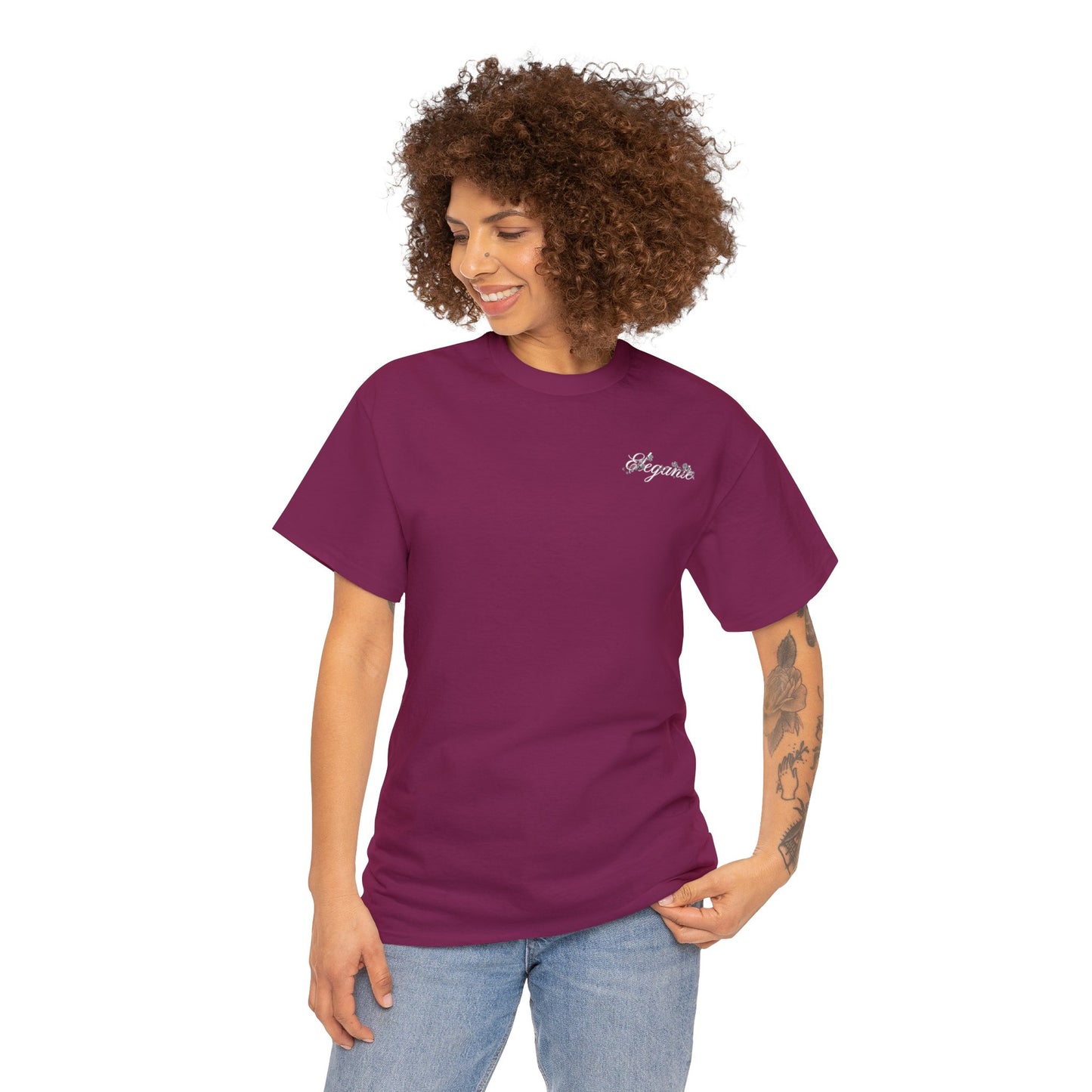 ELEGANTE Logo Tee Violet