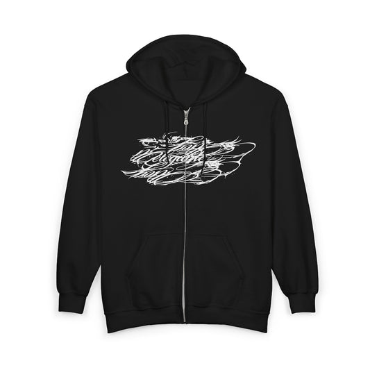 ELEGANTE cursive design hoodie