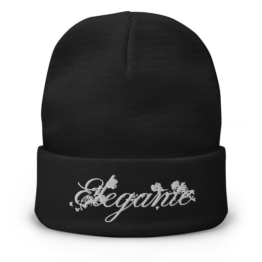 ELEGANTE Embroidered Beanie